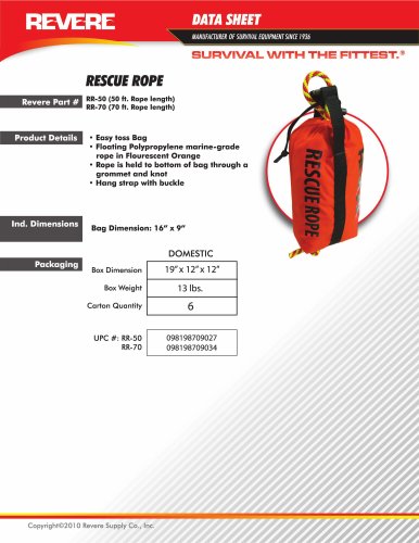 RESCUE ROPE