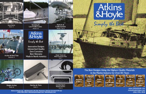 Atkins & Hoyle Ltd. Pamphlet