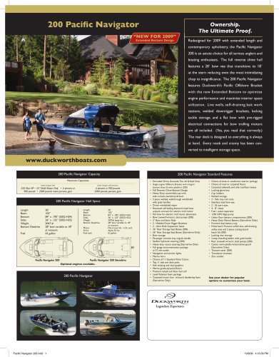 2009 PACIFIC NAVIGATOR 200