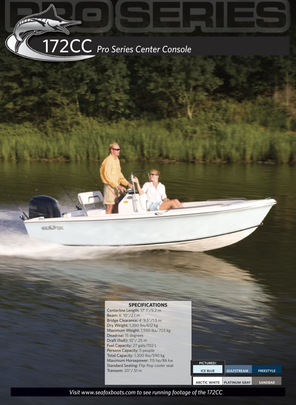 172cc_specs - Sea Fox Boats