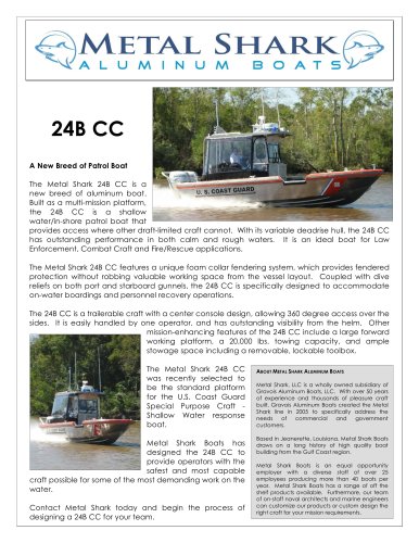 Metal Shark Boats Brochure