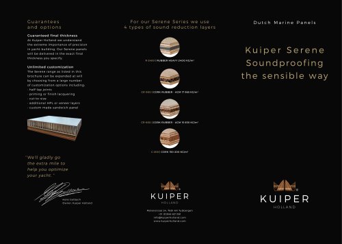 Kuiper Serene Soundproof Panels