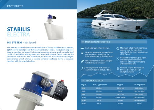 STABILIS ELECTRA HS – High Speed System