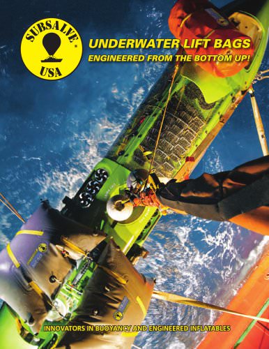 UNDERWATER LIFT BAGS