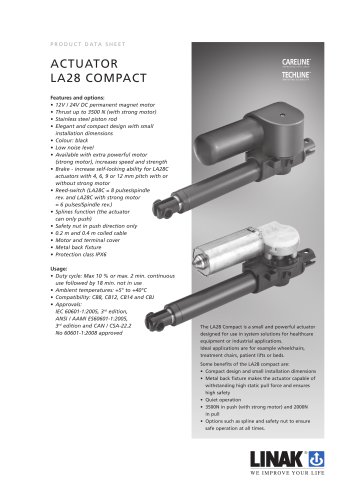 ACTUATOR LA28 COMPACT