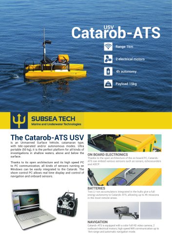 Surface drone Catarob-ATS-03