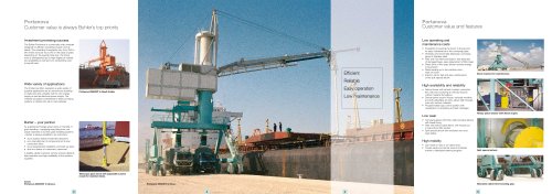 Portanova RSKP Pneumatic Ship Unloader