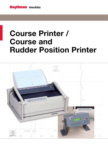 Course Printer / Course and Rudder Position Printer