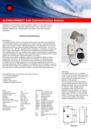 Alphaconnect P210