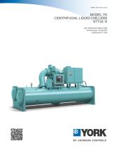 MODEL YK CENTRIFUGAL LIQUID CHILLERS STYLE G