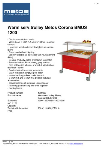 CORONA BMUS 1200