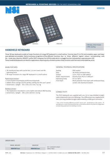 HANDHELD KEYBOARD