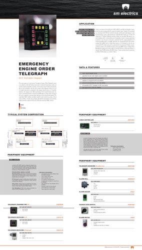 Emergency Engine Order Telegraph System (EEOT)