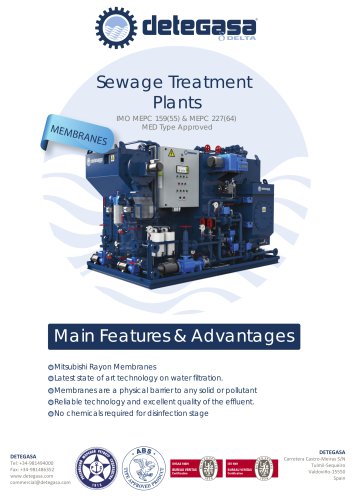 MEMBRANE BIO REACTOR  BROCHURE