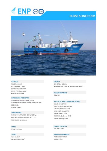 PURSE SEINER 19M