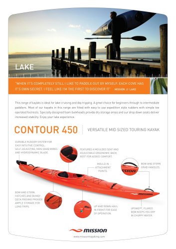 LAKE KAYAKS BROCHURE
