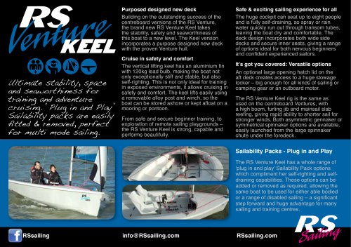 RS Venture Keel