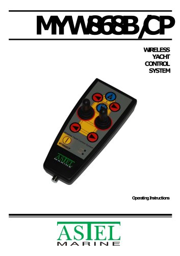 WIRELESS YACHT CONTROL SYSTEMS