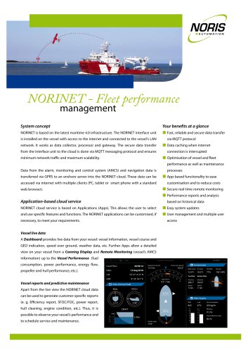 Flyer NORINET - Cloud-based solution