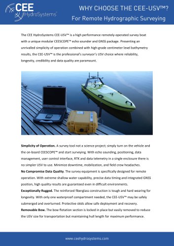 CEE Hydrosystem CEE-USV™