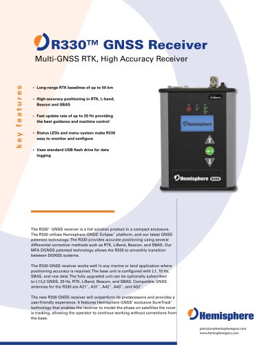 R330? GNSS RECEIVER