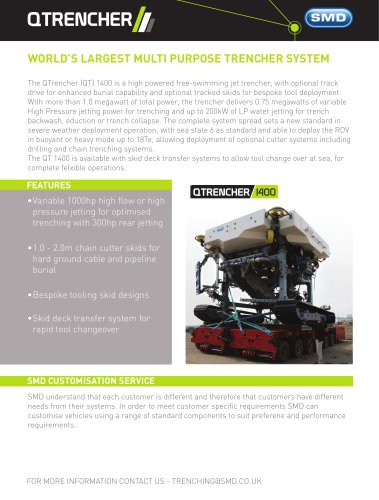 QTRENCHER 1400