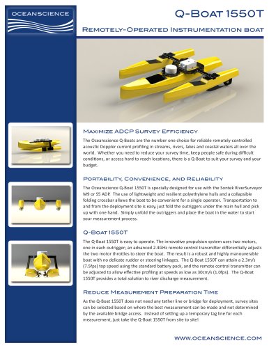 Q-Boat 1550T M9Spec Sheet