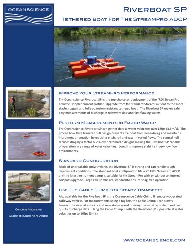 Riverboat SP Spec Sheet