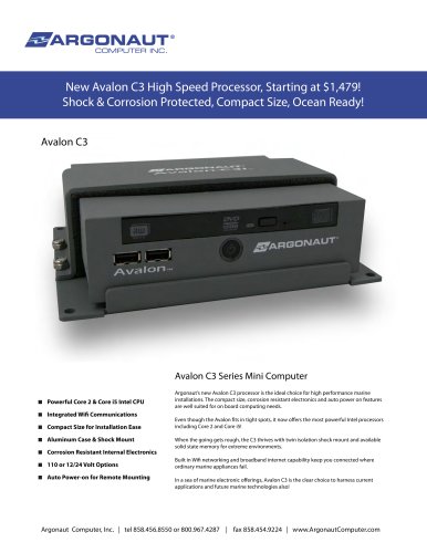 Avalon C3 High Speed Processor