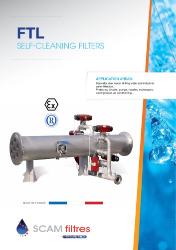 Self-cleaning filters