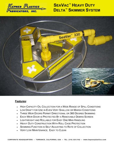 SeaVac HD Delta Skimmer System