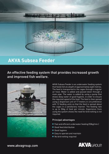 AKVA Subsea Feeder