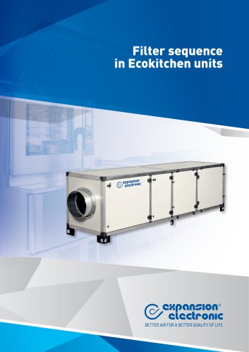 Filter sequence in Ecokitchen units