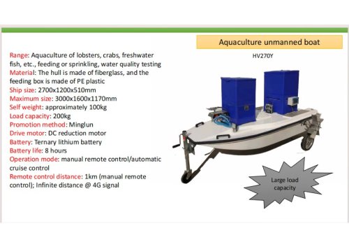 HV270Y Unmanned Aquaculture USV