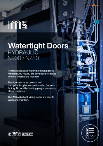 Watertight Doors HYDRAULIC N200 / N280