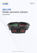 WCI-370_Rudder panoramic indicator_User manual_EN_V1.0