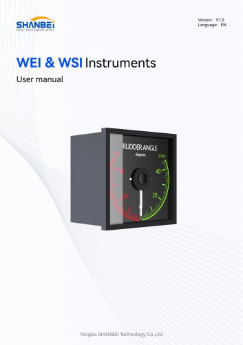 WEI&WSI_Instruments_User Manual_EN_V1.0