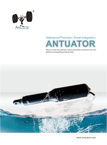 Linear actuator for trim tabs