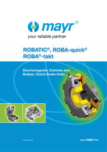 ROBATIC&reg;, ROBA-quick&reg; ROBA&reg;-takt