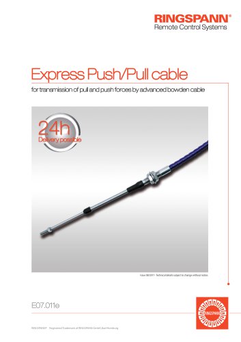 Express Push/Pull cable