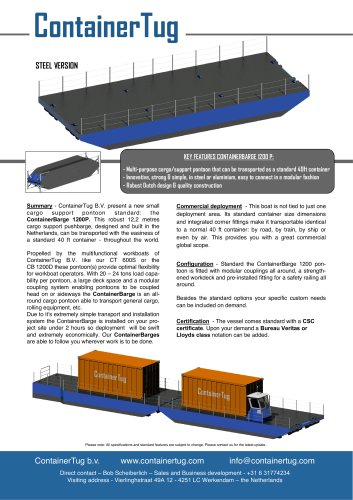 ContainerBarge 1200 P