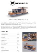 HOUSEBOAT "DIY" 12M