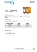 Rice paper tape ( Washi tape )