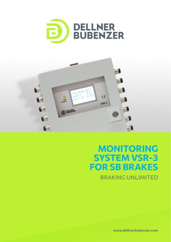 MONITORING SYSTEM VSR-3 FOR SB BRAKES