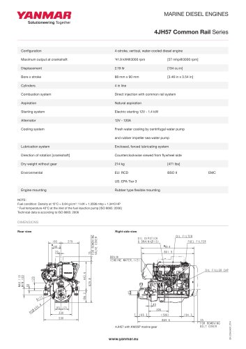 Yanmar engine