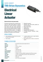 ELECTRICAL LINEAR ACTUATOR